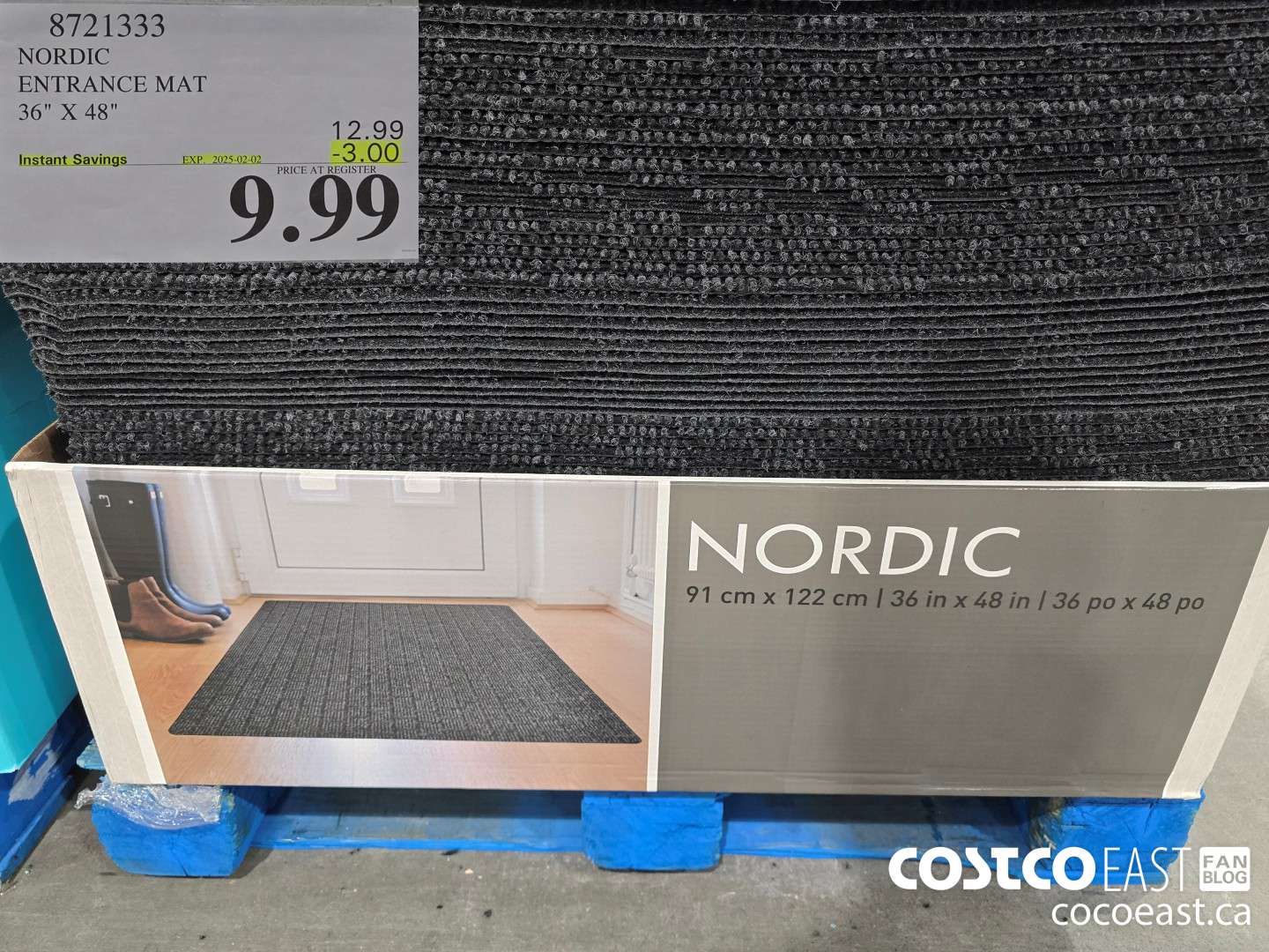 8721333 NORDIC ENTRANCE MAT 36