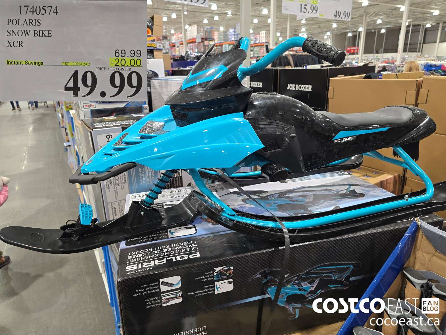 1740574 POLARIS SNOW BIKE XCR ($20.00 INSTANT SAVINGS EXPIRES ON 2025-02-02) $49.99