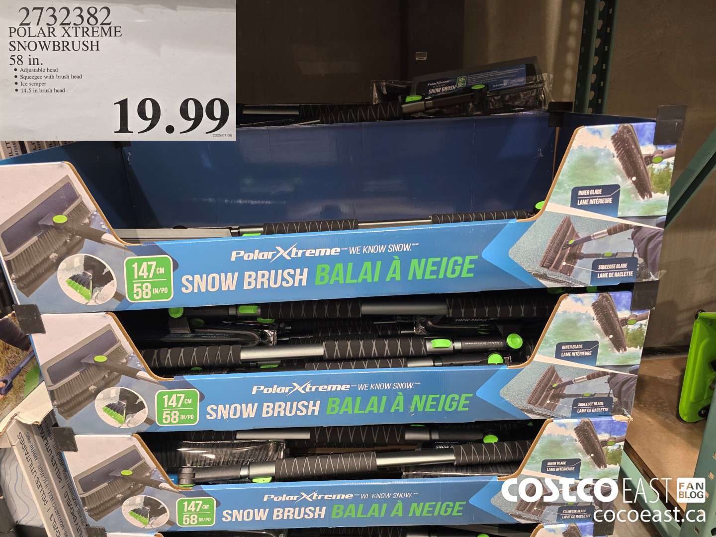 2732382 POLAR XTREME SNOWBRUSH 58 in. $19.99