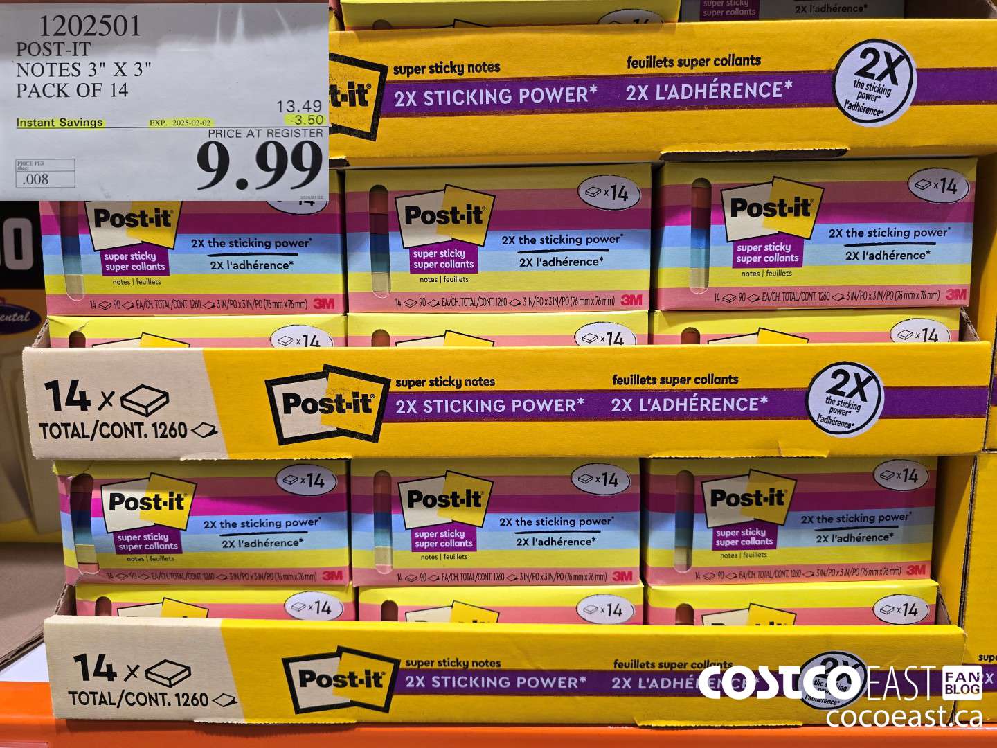 1202501 POST-IT NOTES 3