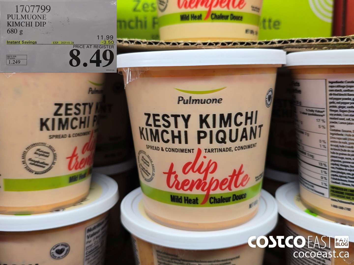 1707799 PULMUONE KIMCHI DIP 680 G ($3.50 INSTANT SAVINGS EXPIRES ON 2025-01-28) $8.49