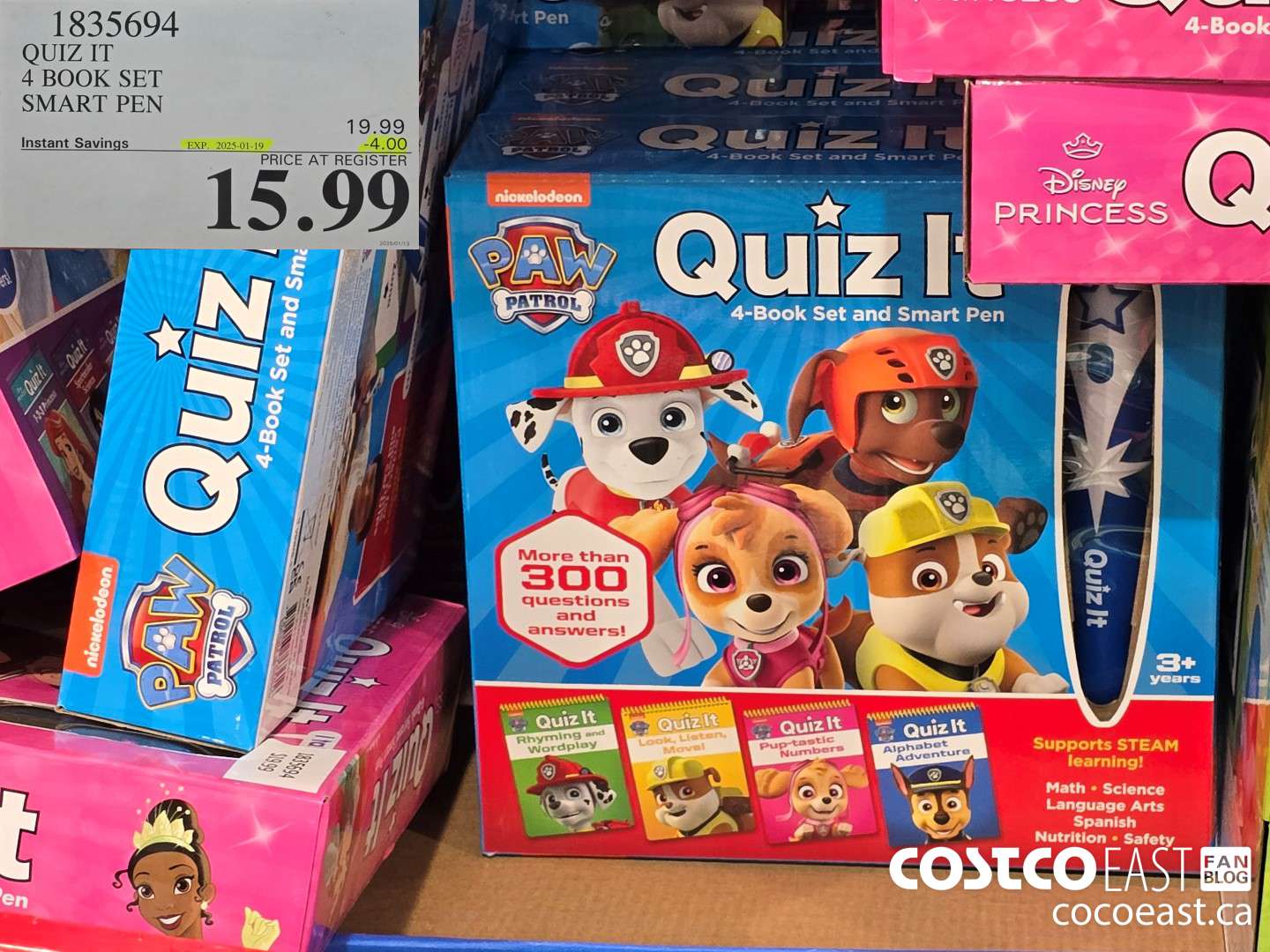 1835694 QUIZ IT 4 BOOK SET SMART PEN ($4.00 INSTANT SAVINGS EXPIRES ON 2025-01-19) $15.99