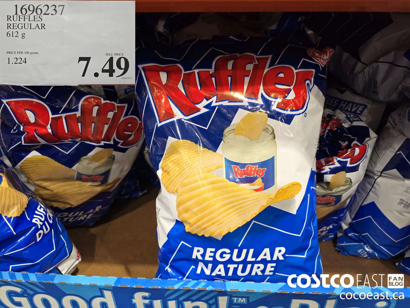 1696237 RUFFLES REGULAR 612 G $7.49
