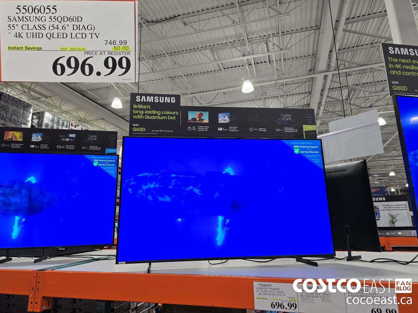 5506055 SAMSUNG 55QD60D 55