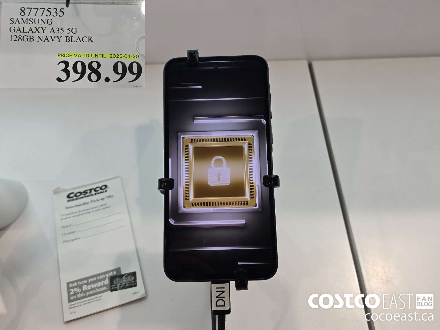 8777535 SAMSUNG GALAXY A35 5G 128GB NAVY BLACK $398.99