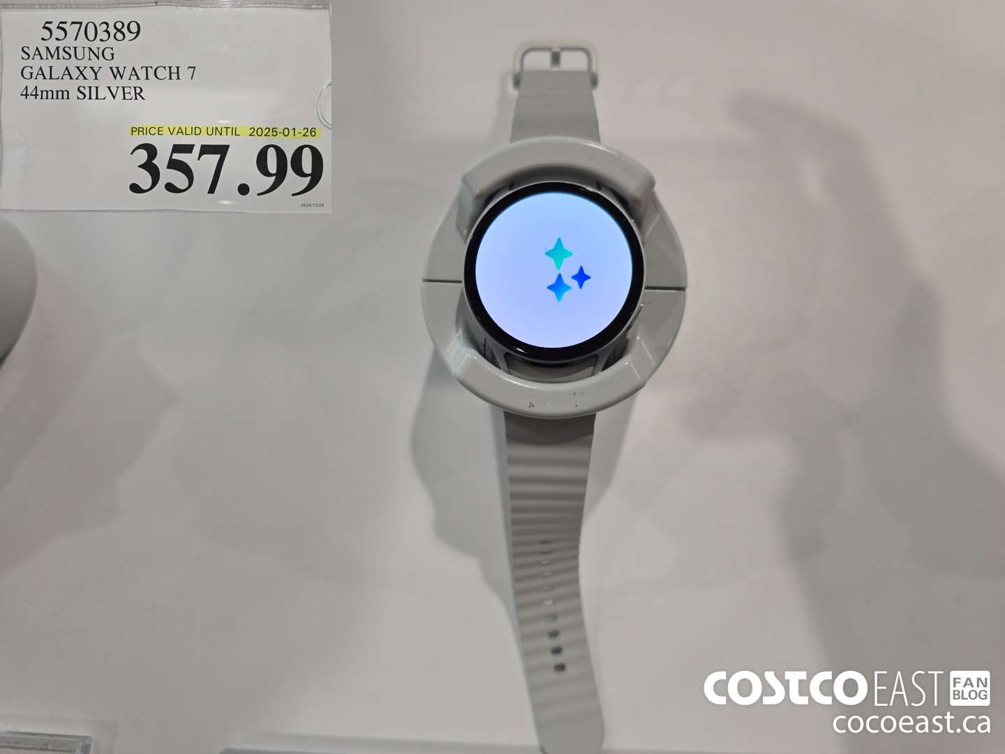 5570389 SAMSUNG GALAXY WATCH 7 44mm Silver $357.99