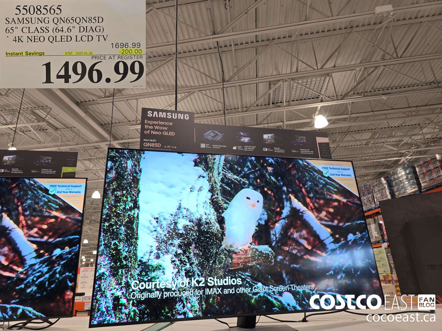 5508565 SAMSUNG QN65QN85D 65