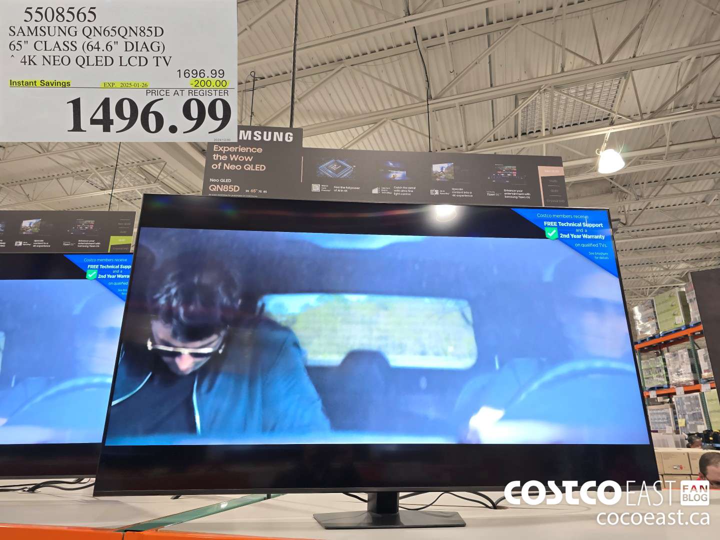 5508565 SAMSUNG QN65QN85D 65