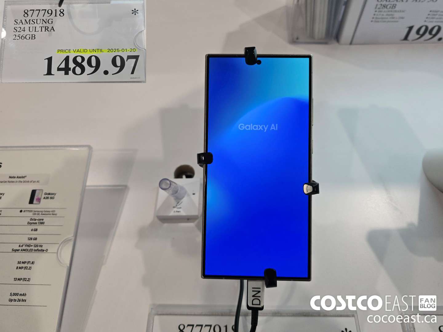 8777918 SAMSUNG S24 ULTRA 256GB GREY $1489.97