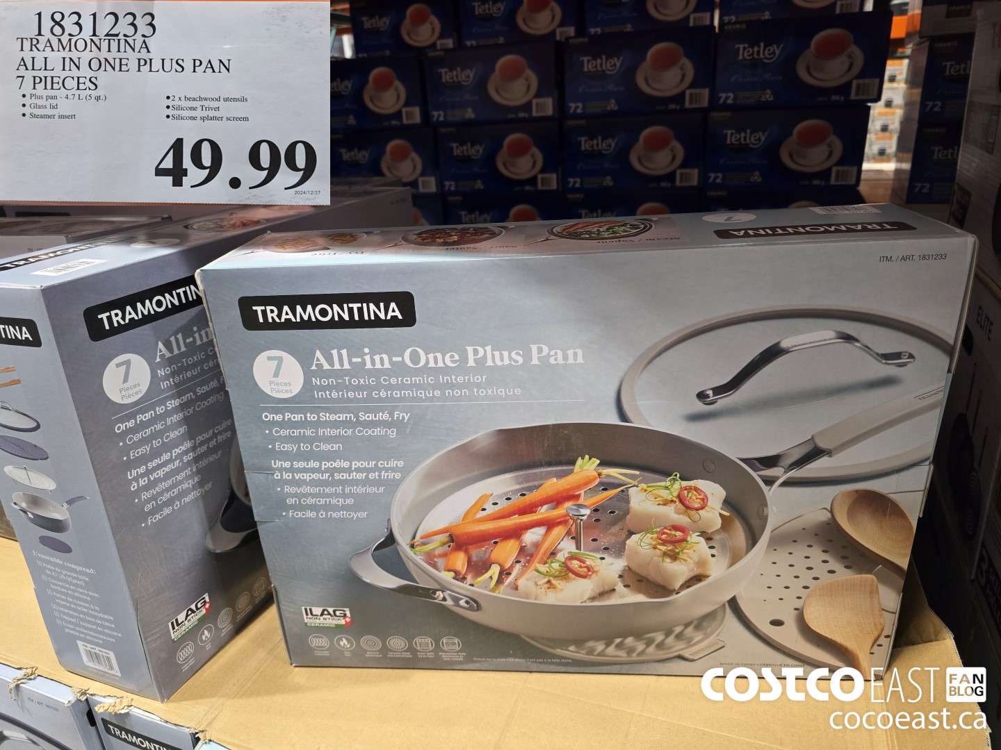 1831233 TRAMONTINA ALL IN ONE PLUS PAN 7 PIECES $49.99