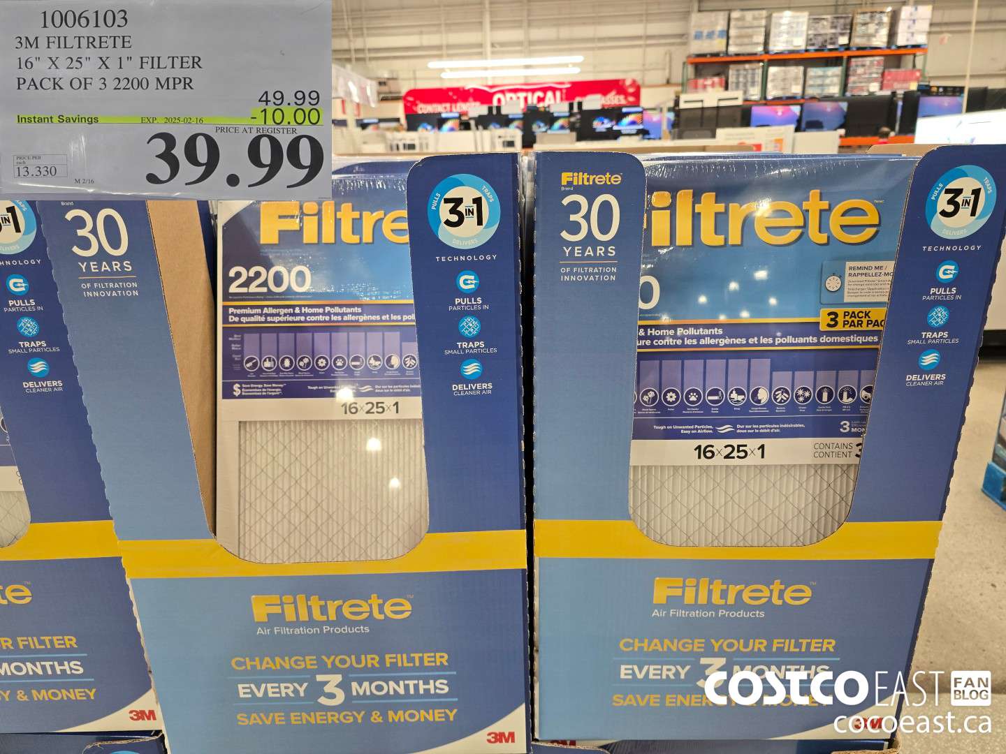 1006103 3M FILTRETE 16