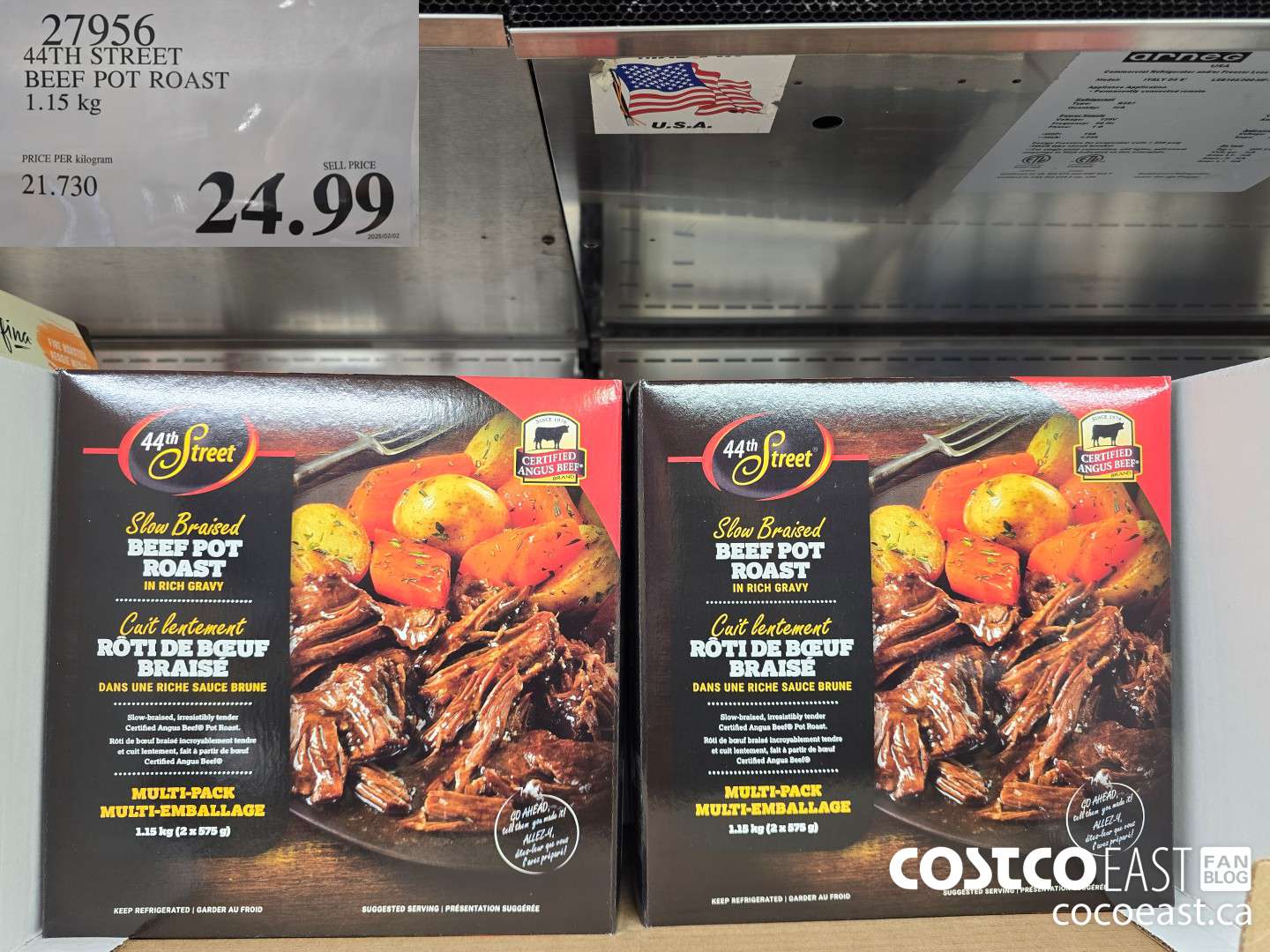 27956 44TH STREET BEEF POT ROAST 1.15 KG $24.99