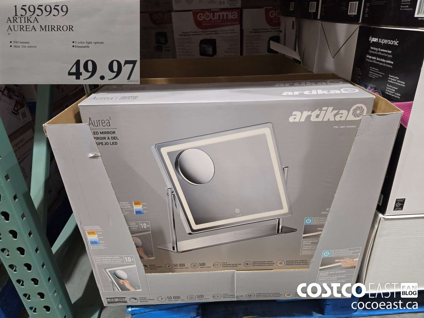 1595959 ARTIKA AUREA MIRROR $49.97