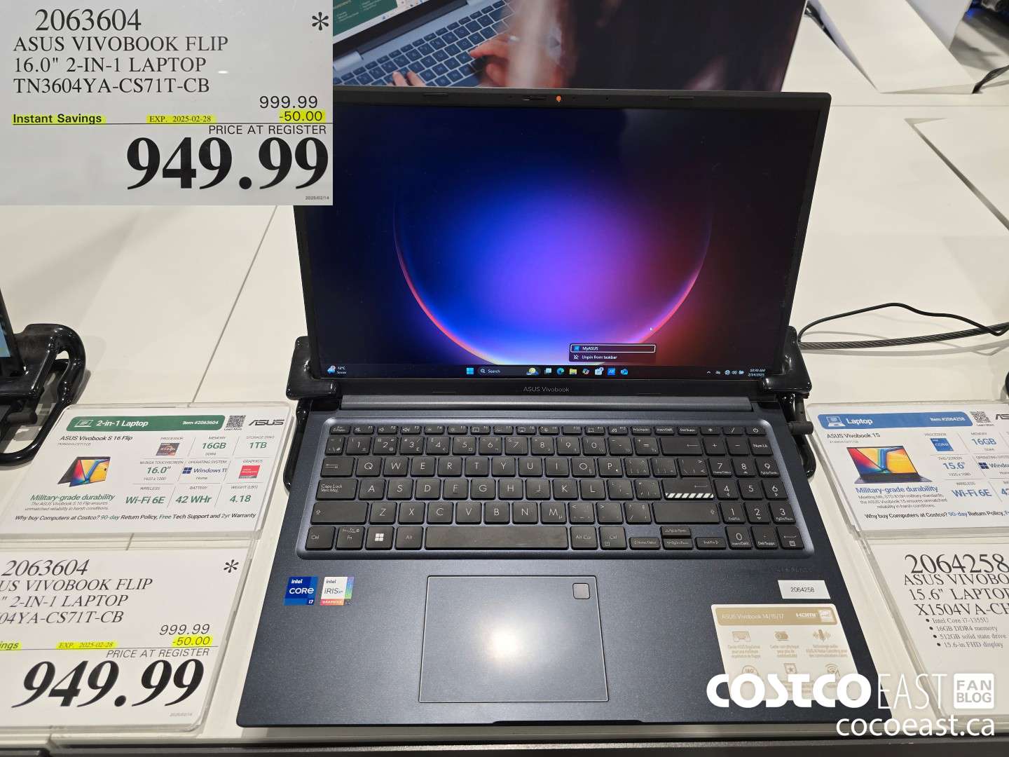 2063604 ASUS VIVOBOOK FLIP 16.0