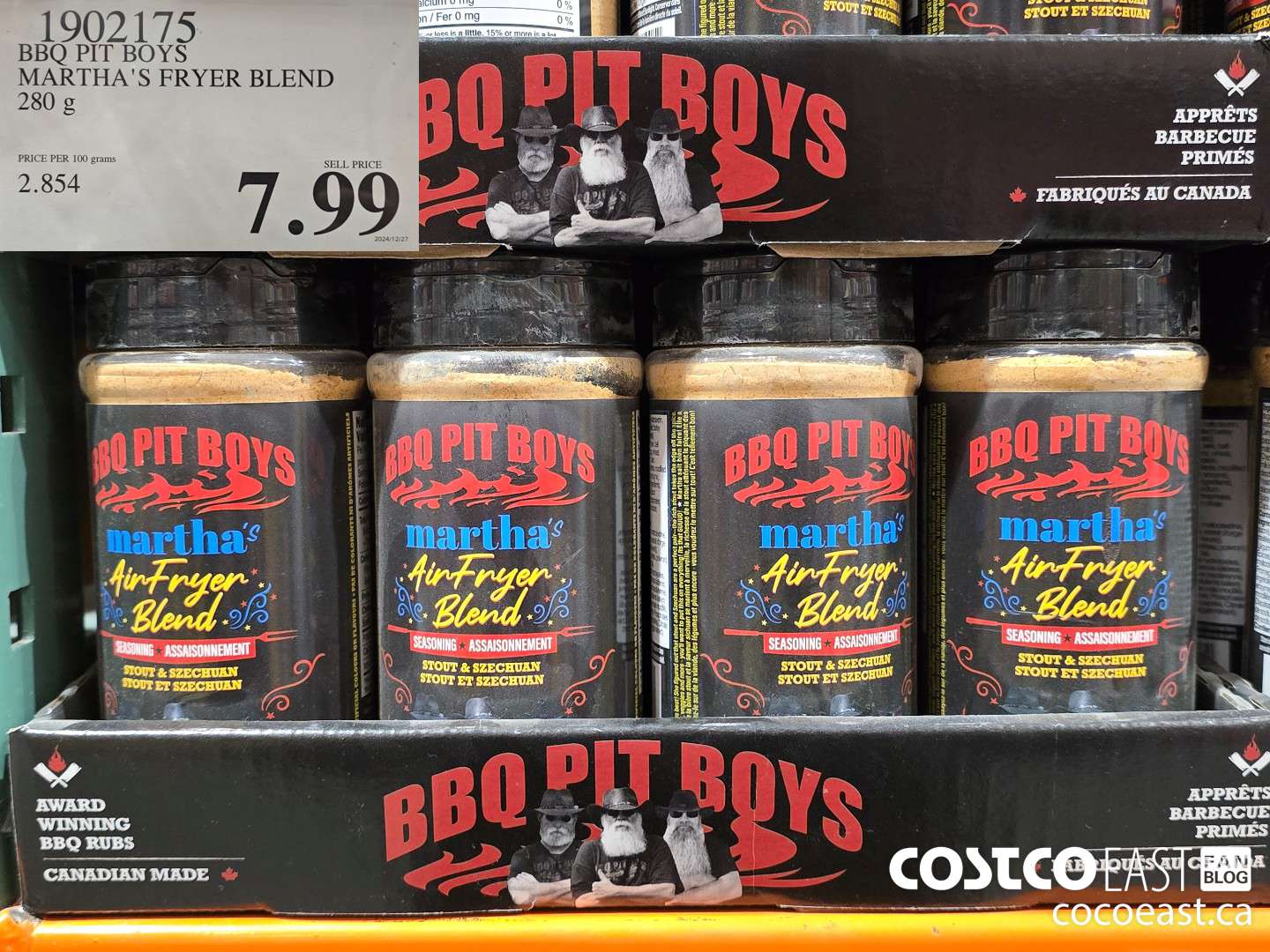 1902175 BBO PIT BOYS MARTHA'S FRYER BLEND 280 g $7.99