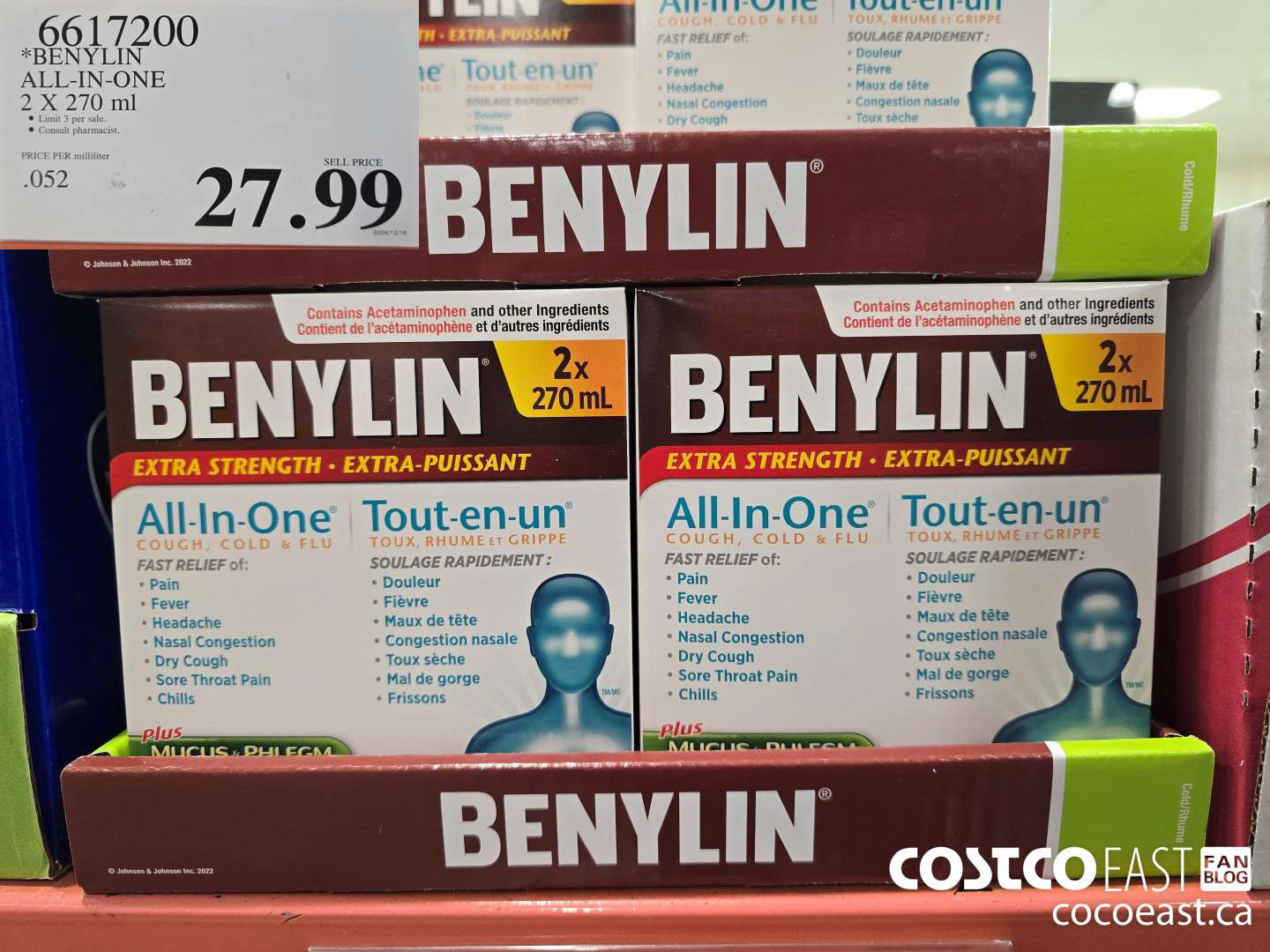 6617200 BENYLIN ALL-IN-ONE 2 X 270ML $27.99