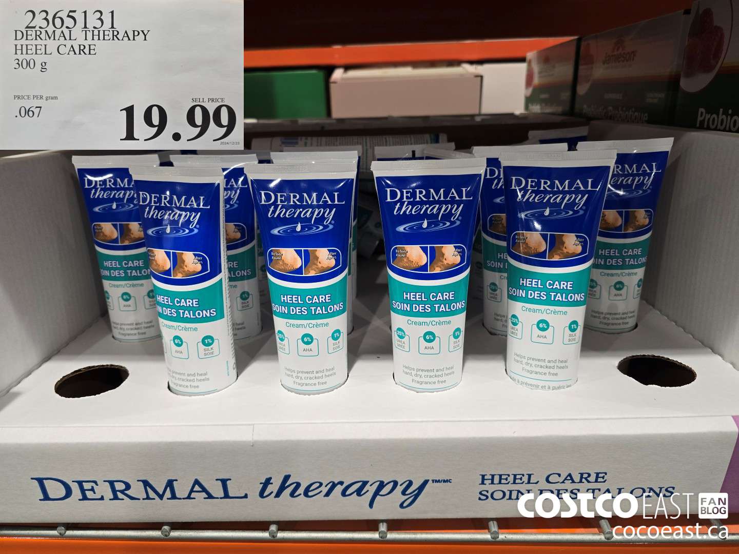 2365131 DERMAL THERAPY HEEL CARE 300 G $19.99