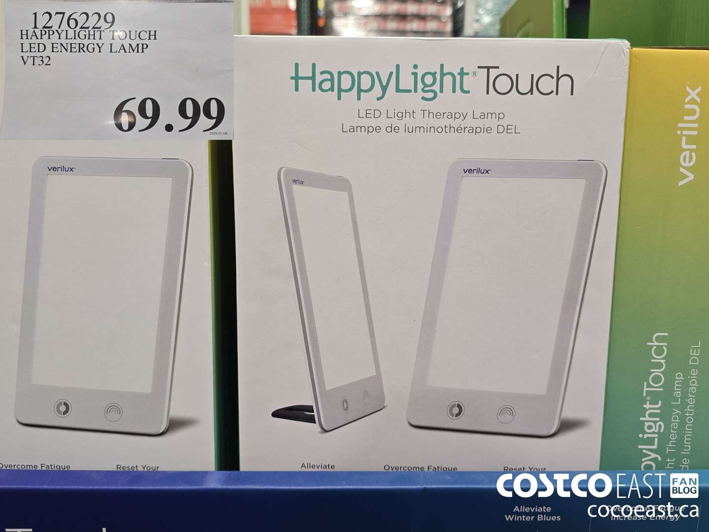 1276229 HAPPYLIGHT TOUCH LED ENERGY LAMP VT32 $69.99