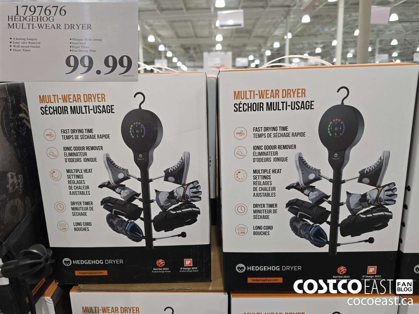 1797676 HEDGEHOG MULTI-WEAR DRYER $99.99