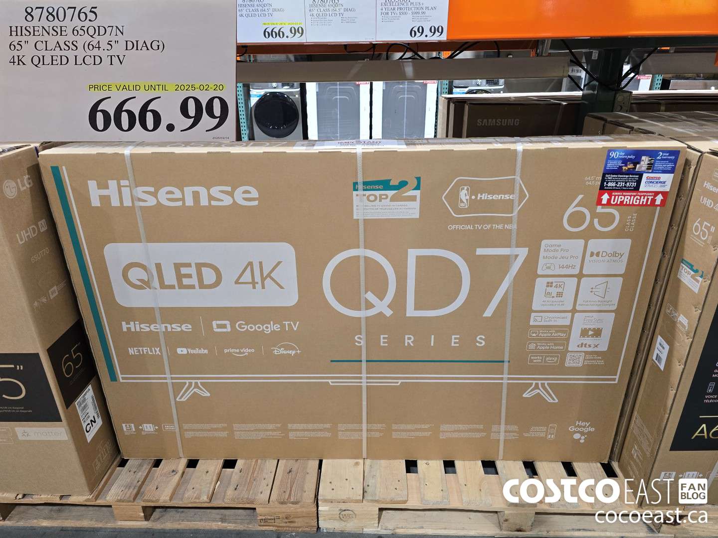 8780765 HISENSE 65QD7N 65