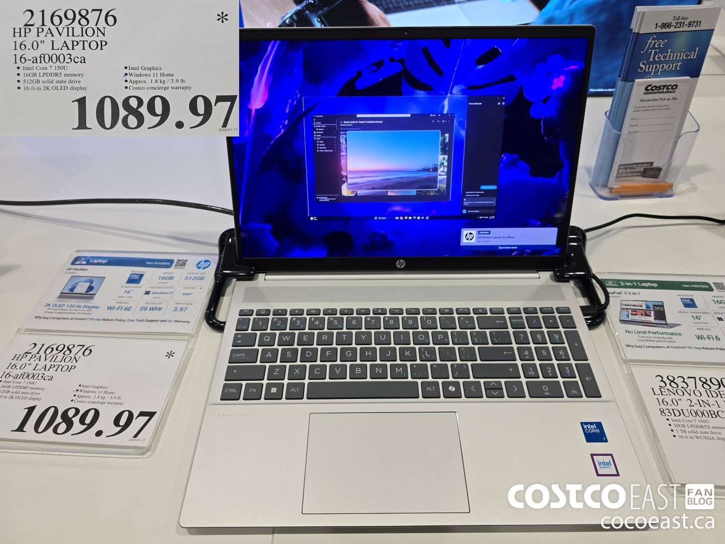 2169876 HP PAVILION 16.0