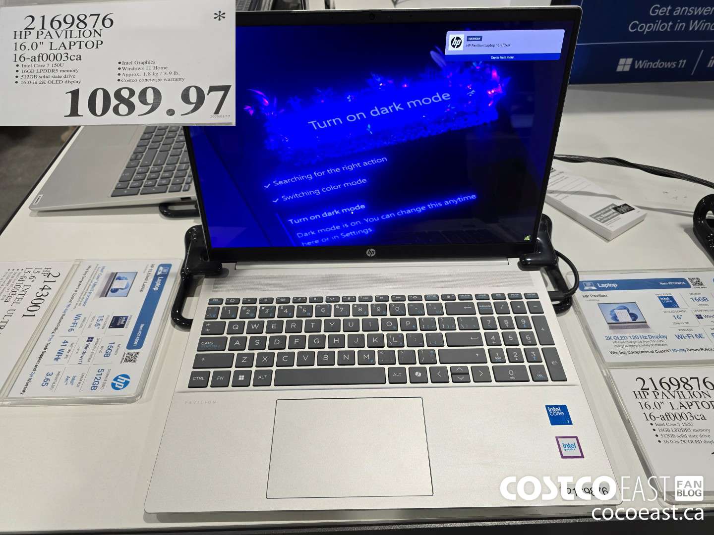 2169876 HP PAVILION 16.0