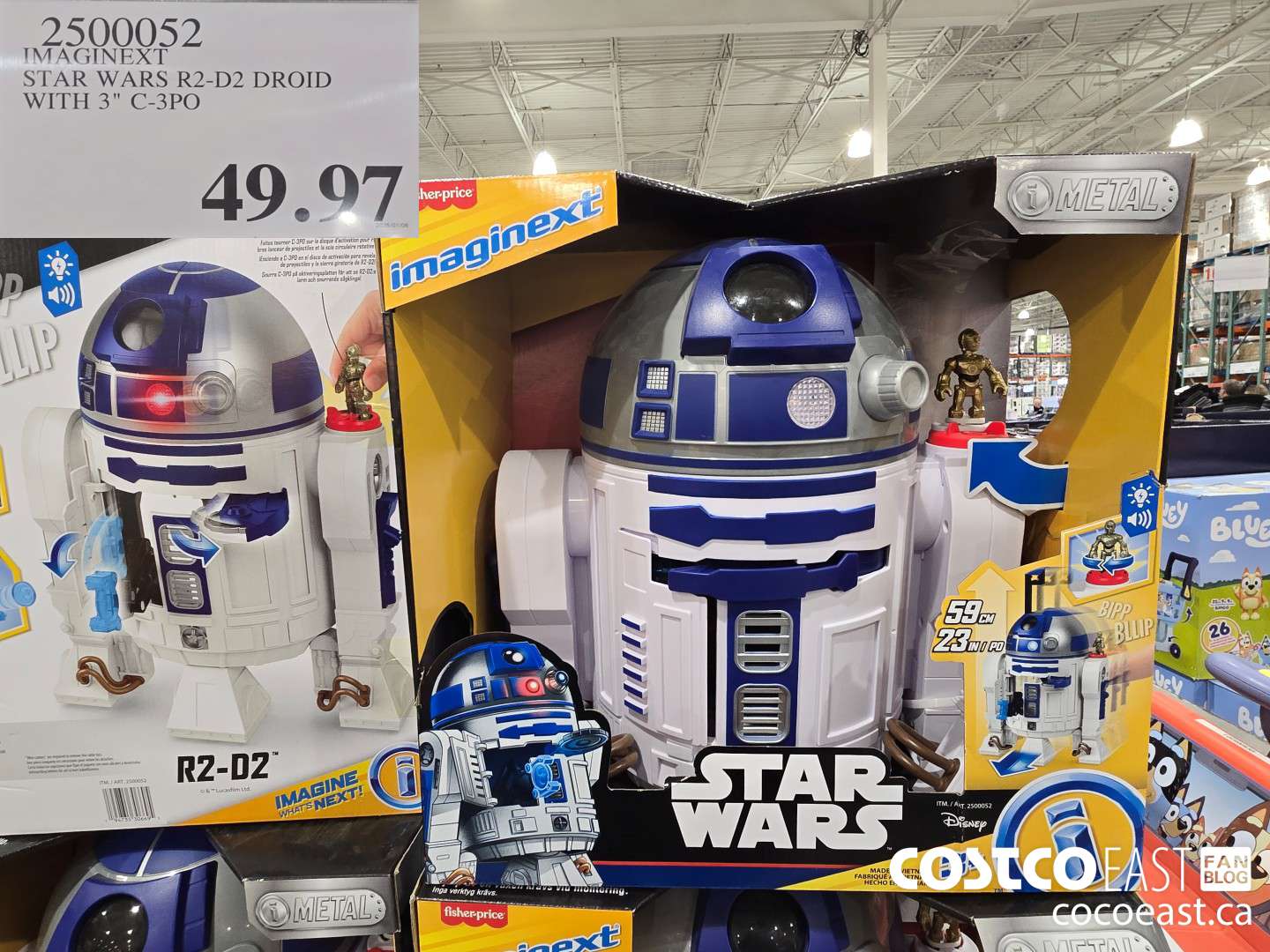 2500052 IMAGINEXT STAR WARS R2-D2 DROID WITH 3