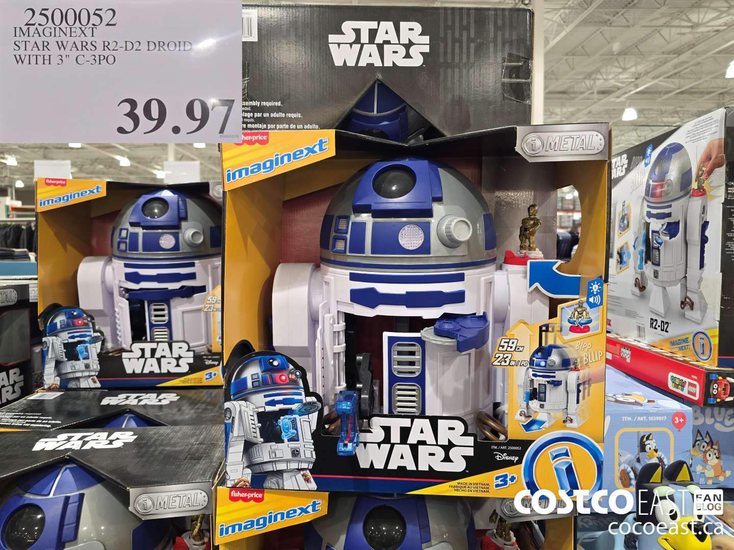 2500052 IMAGINEXT STAR WARS R2-D2 DROID WITH 3