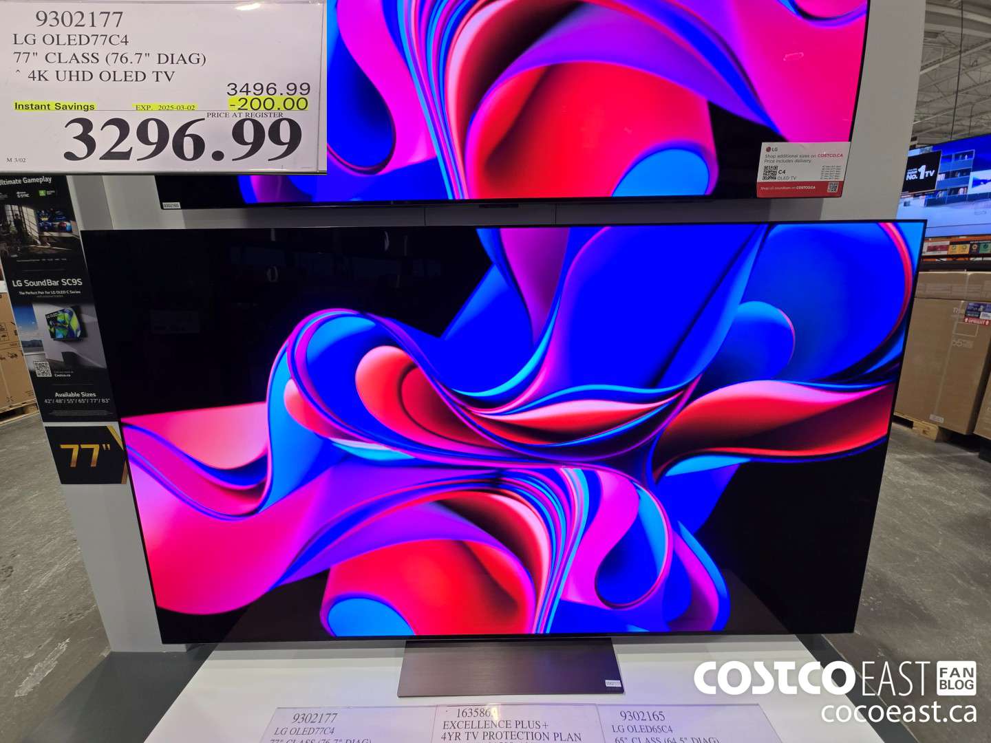 9302177 LG OLED77C4 77