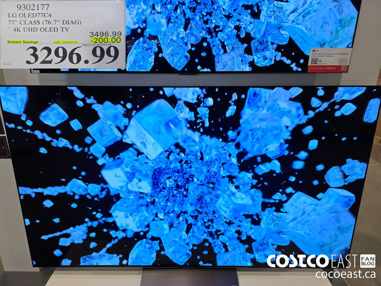 9302177 LG OLED77C4 77