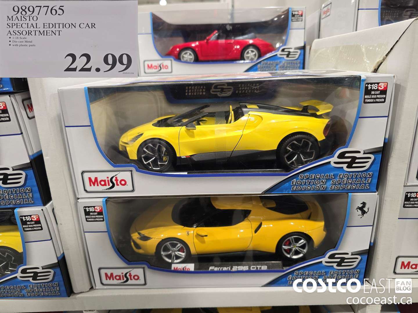 9897765 MAISTO SPECIAL EDITION CAR ASSORTMENT $22.99