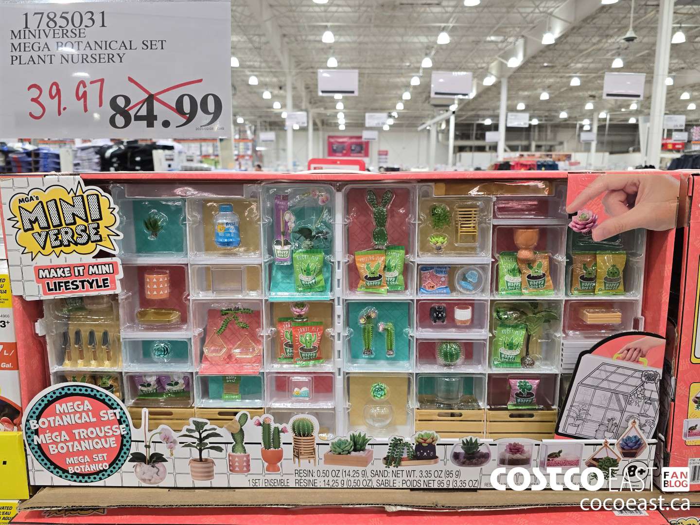 1785031 MINIVERSE MEGA BOTANICAL SET PLANT NURSERY $39.97