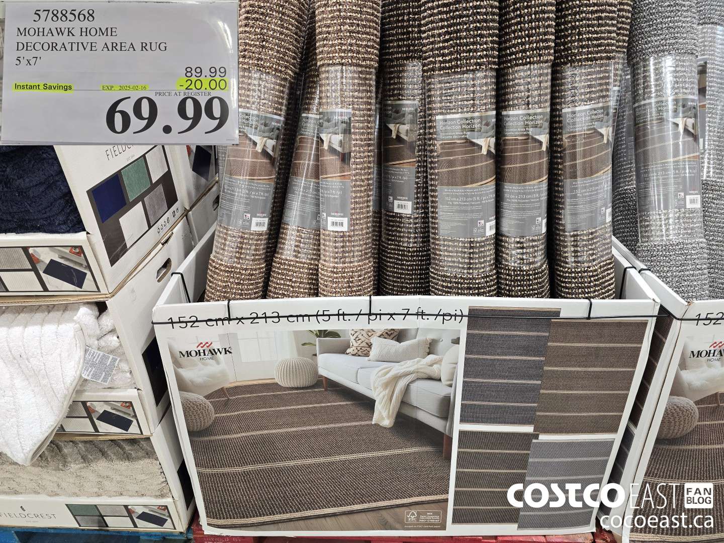 5788568 MOHAWK HOME DECORATIVE AREA RUG 5' X 7' ($20.00 INSTANT SAVINGS EXPIRES ON 2025-02-16) $69.99