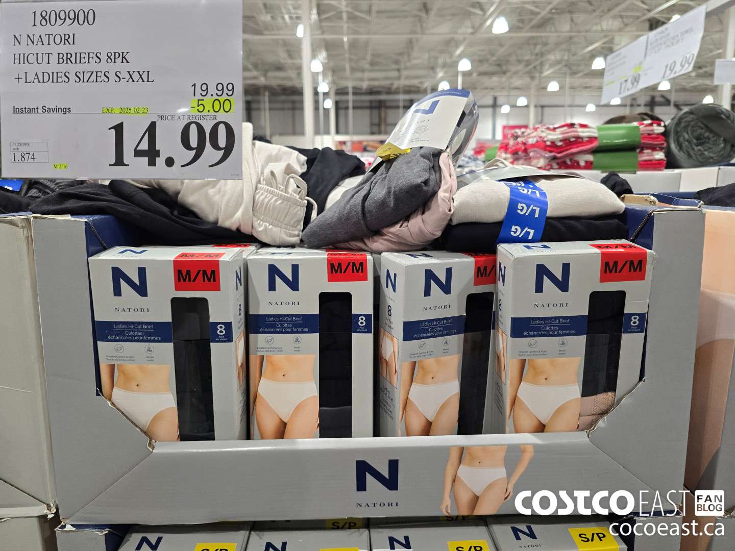 1809900 N NATORI HICUT BRIEFS 8PK +LADIES SIZES S-XXL ($5.00 INSTANT SAVINGS EXPIRES ON 2025-02-23) $14.99