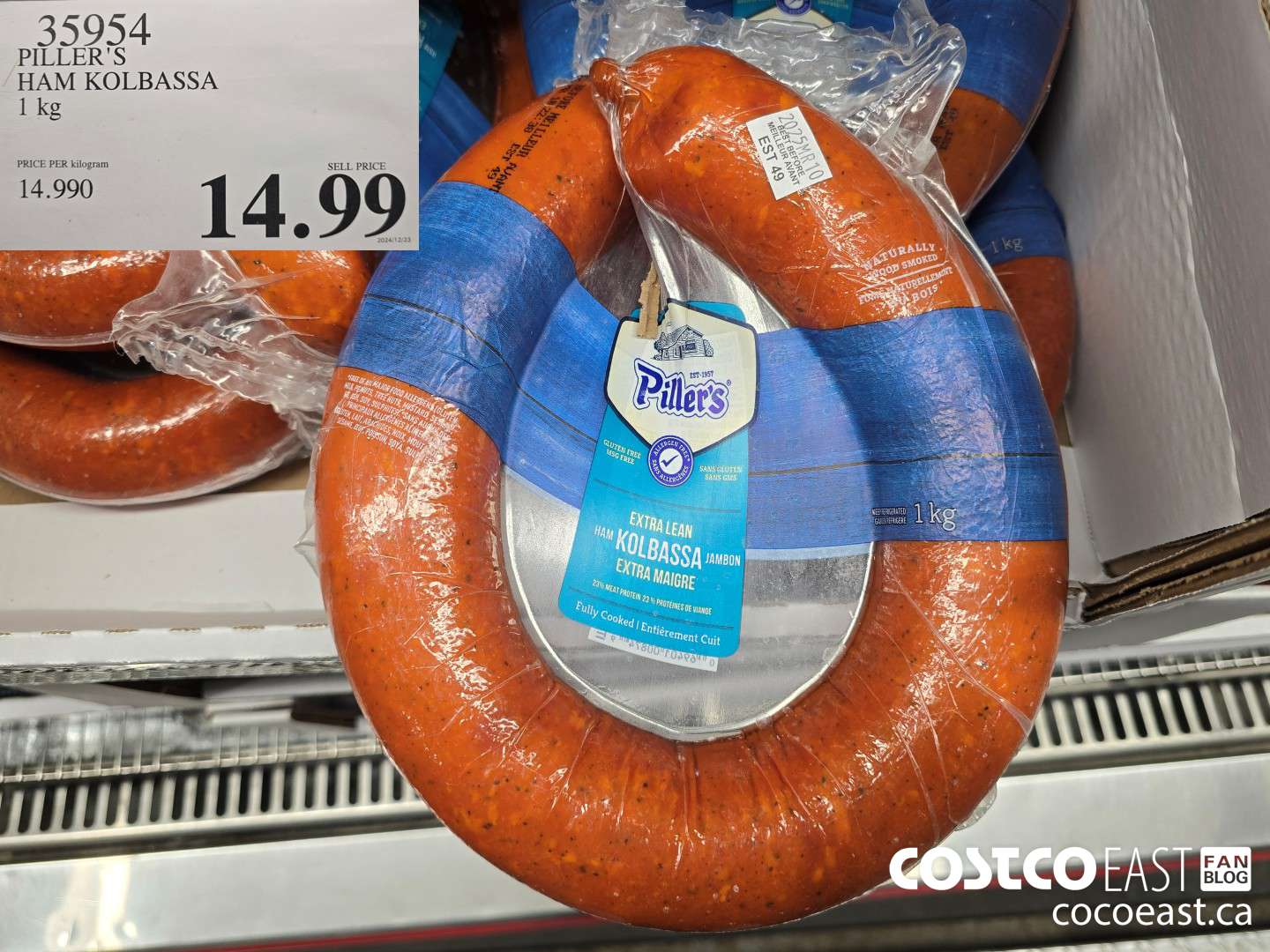 35954 PILLER'S HAM KOLBASSA 1 kg $14.99