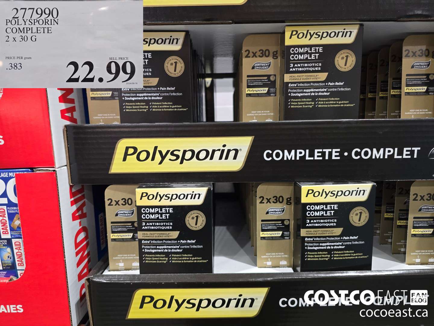 277990 POLYSPORIN COMPLETE 2 X 30 G $22.99