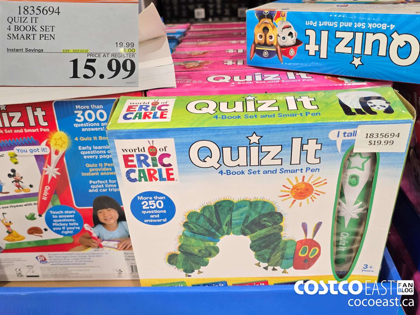 1835694 QUIZ IT 4 BOOK SET SMART PEN ($4.00 INSTANT SAVINGS EXPIRES ON 2025-03-02) $15.99