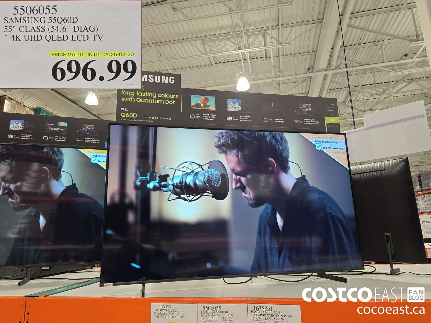 5506055 SAMSUNG 55QD60D 55