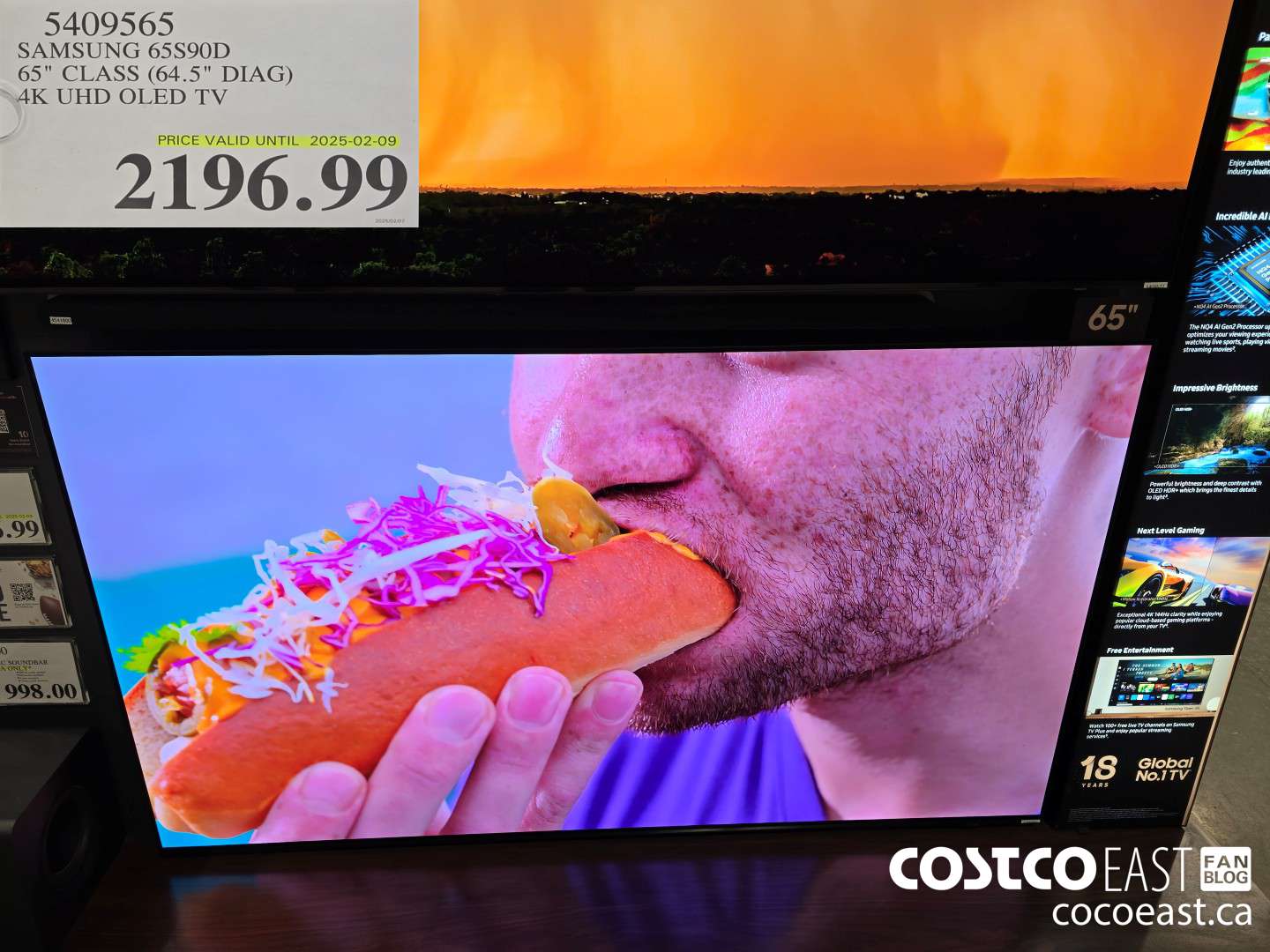 5409565 SAMSUNG 65S90D 65