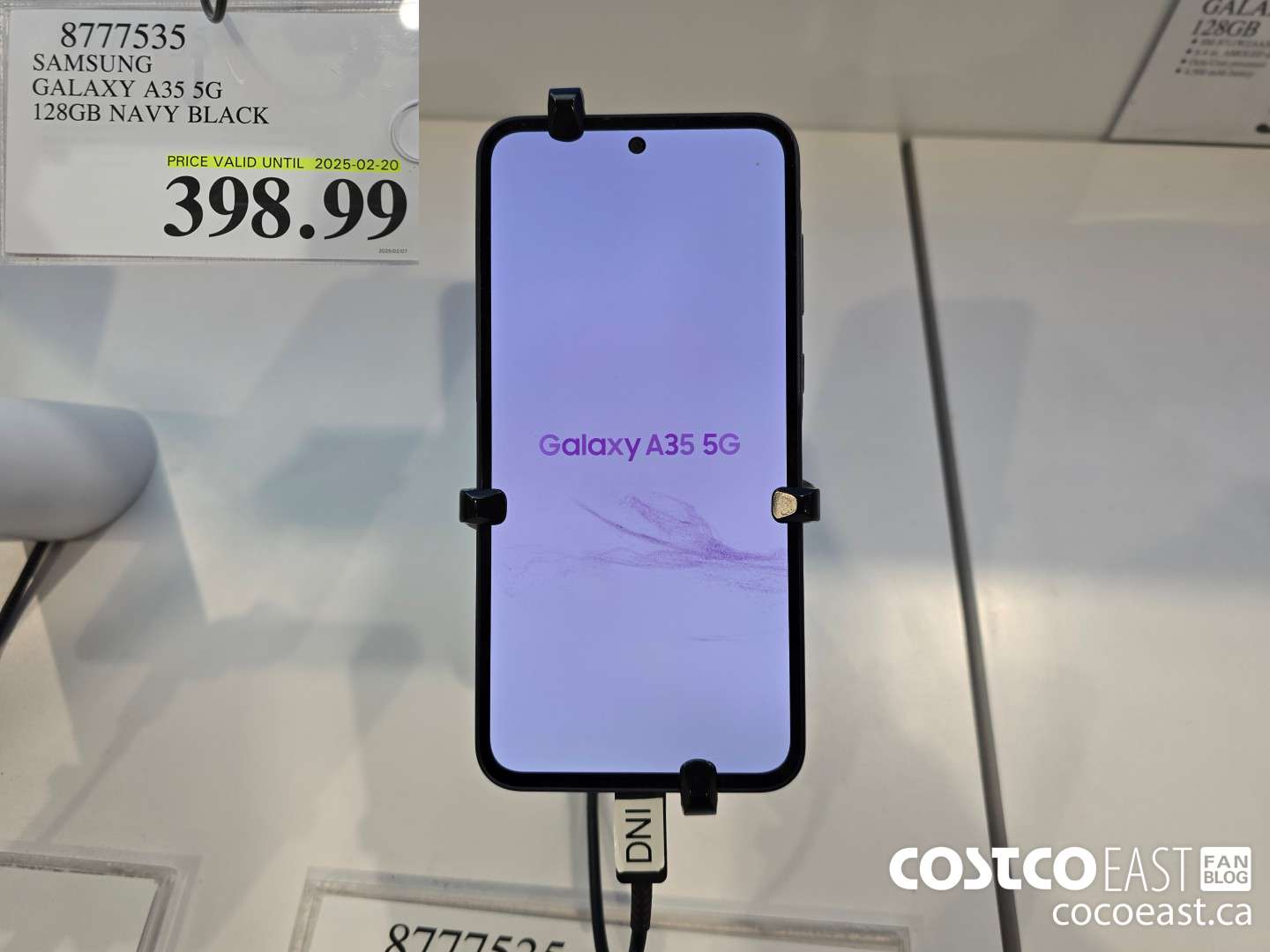 8777535 SAMSUNG GALAXY A35 5G 128GB NAVY BLACK $398.99