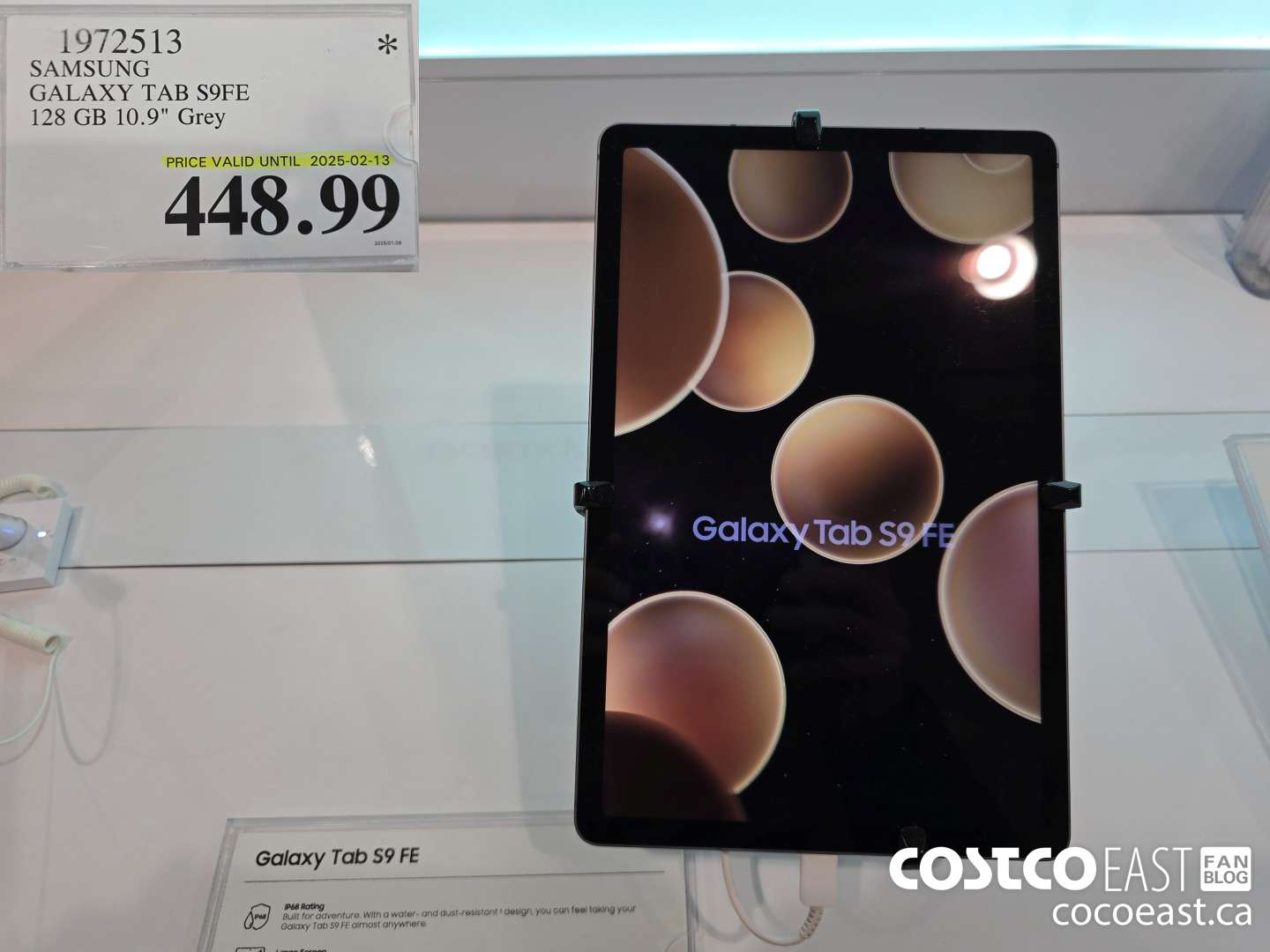 1972513 SAMSUNG GALAXY TAB S9FE 128GB, 10.9