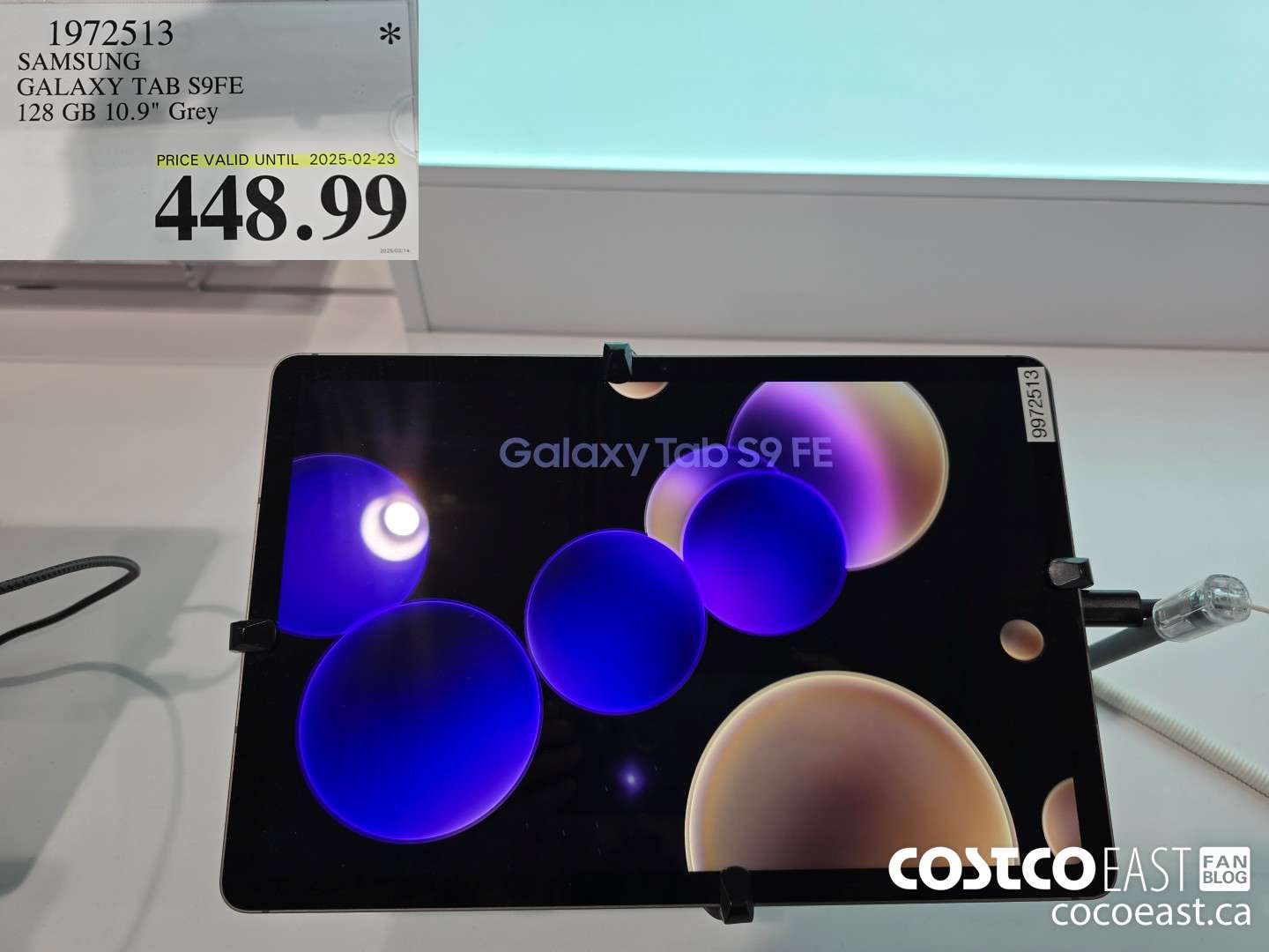 1972513 SAMSUNG GALAXY TAB S9FE 128GB, 10.9