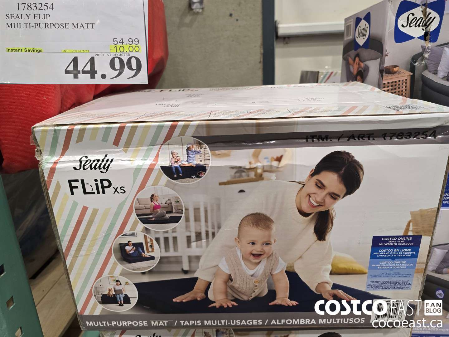 1783254 SEALY FLIP MULTI-PURPOSE MATT ($10.00 INSTANT SAVINGS EXPIRES ON 2025-02-23) $44.99