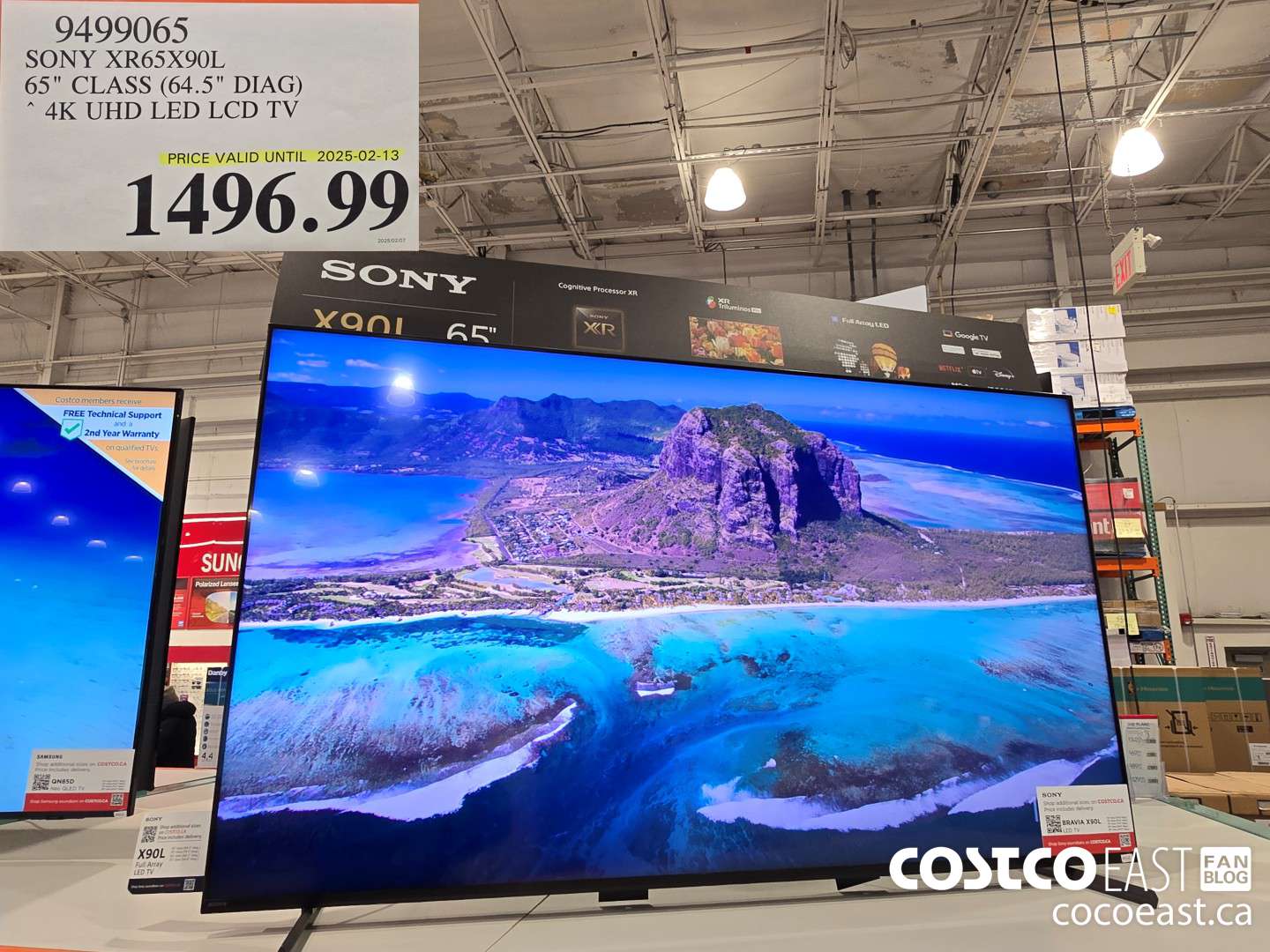 9499065 SONY XR65X90L 65