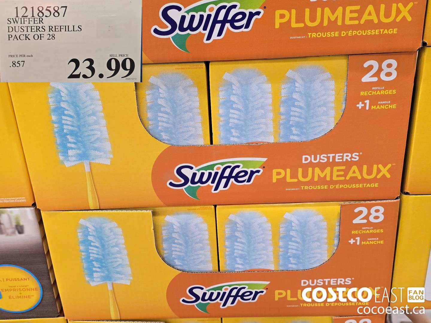 1218587 SWIFFER DUSTERS REFILLS PACK OF 28 $23.99
