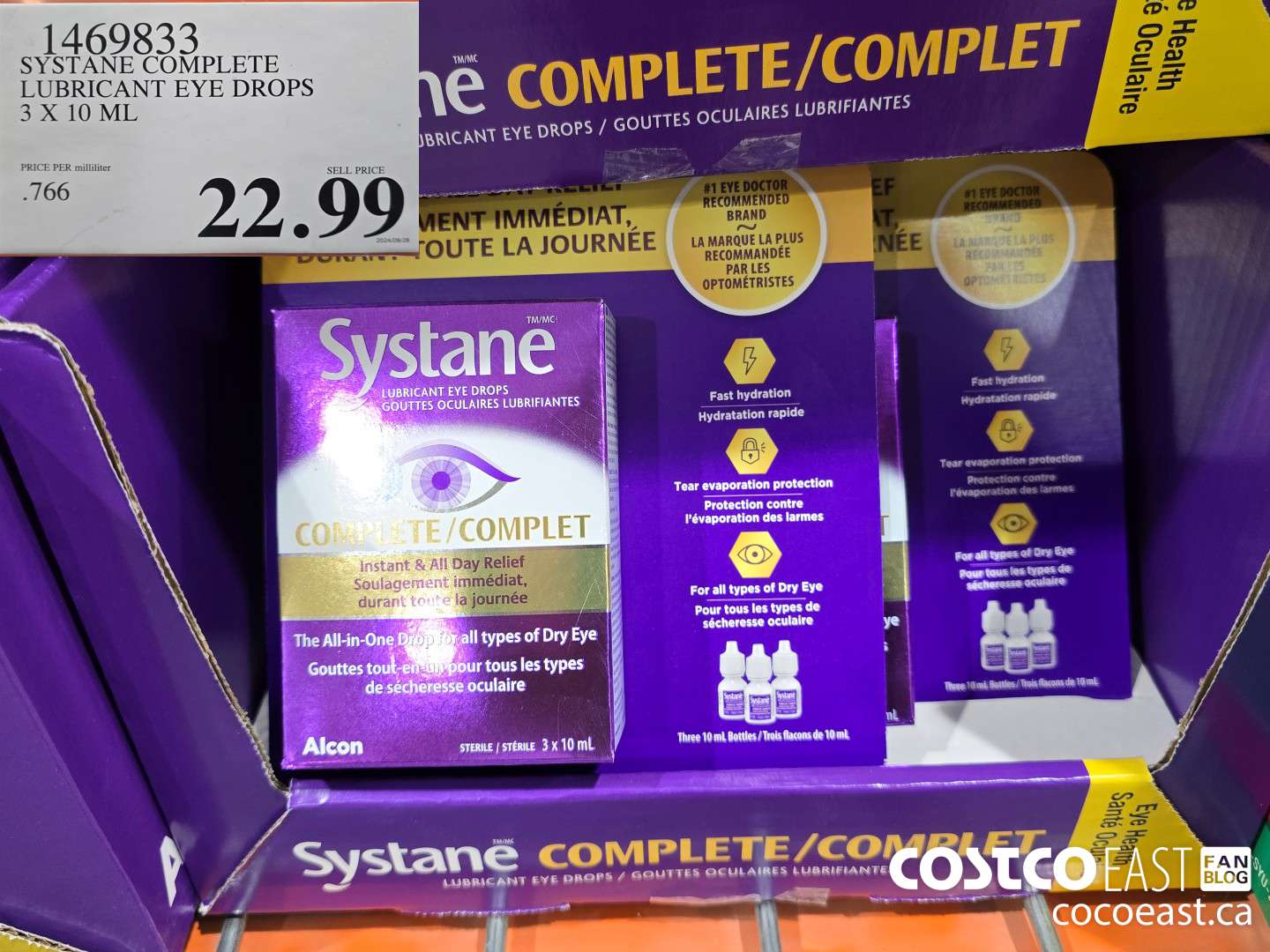 1469833 SYSTANE COMPLETE LUBRICANT EYE DROPS 3 X 10ML $22.99