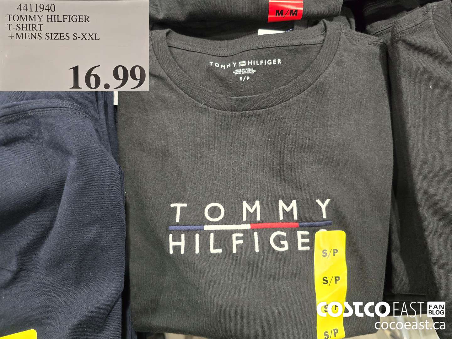 4411940 TOMMY HILFIGER T-SHIRT + MENS SIZES S-XXL $16.99