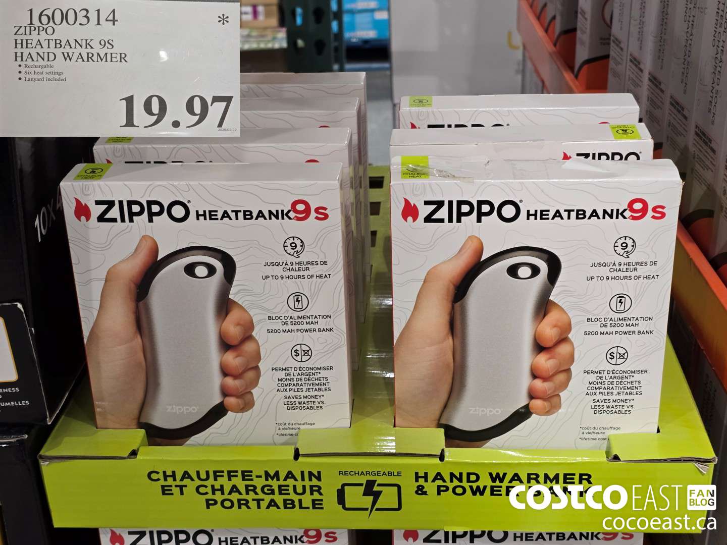 1600314 ZIPPO HEATBANK 9S HAND WARMER $19.97