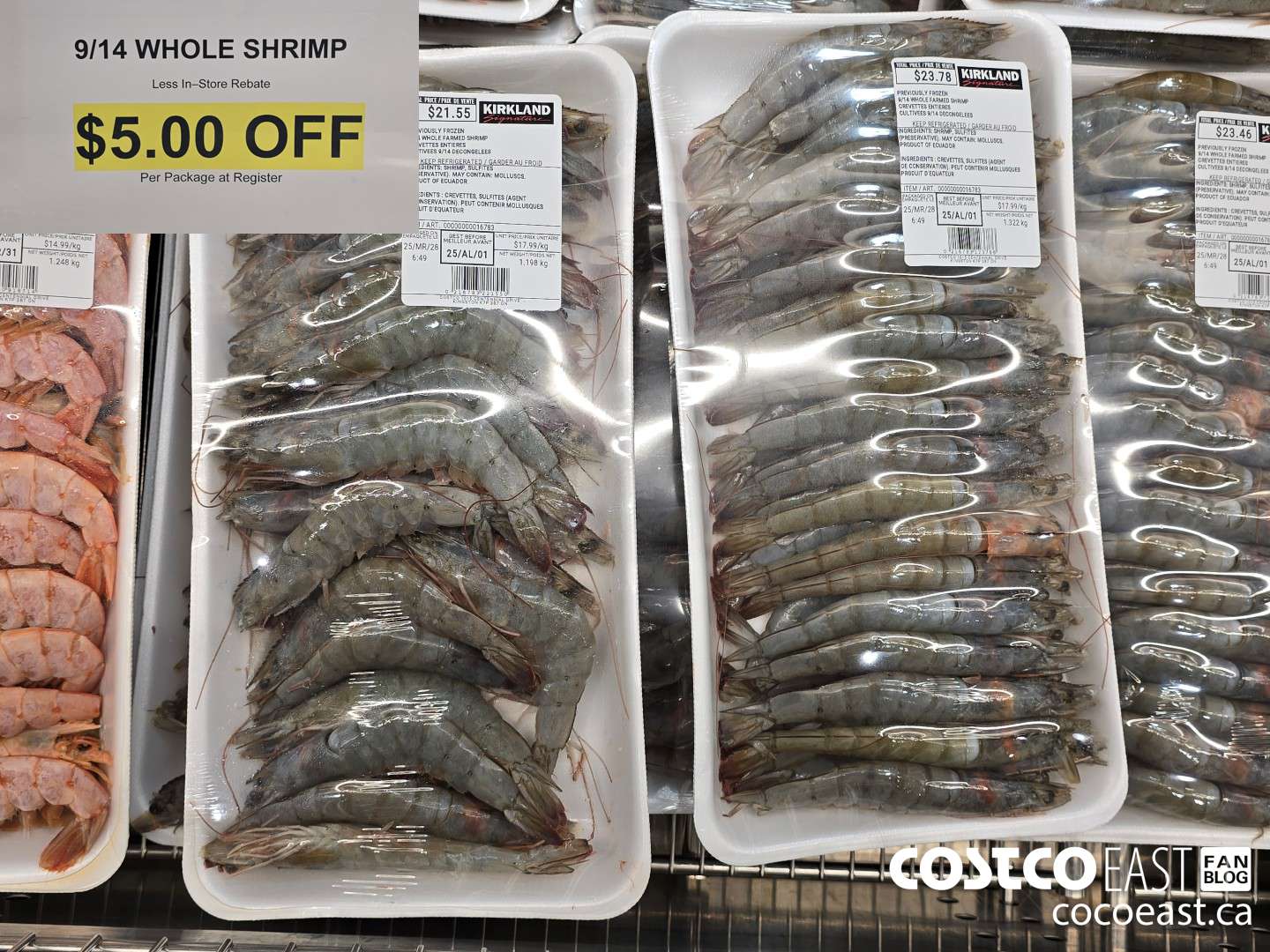 16783 9/14 WHOLE SHRIMP  ($5.00 INSTANT SAVINGS)