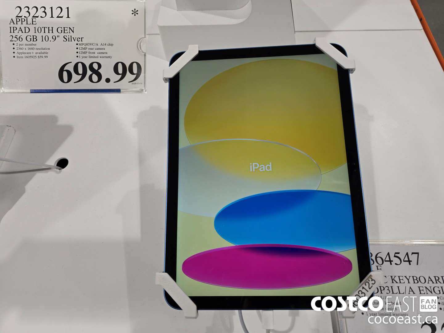 2323121 APPLE IPAD 10TH GEN 256GB 10.9